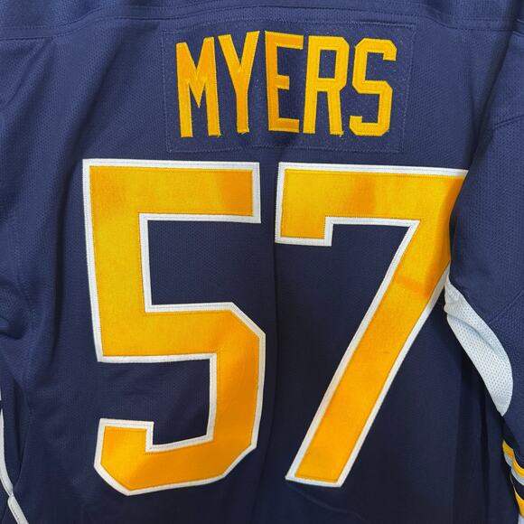 Reebok Buffalo Sabres Tyler Myers #57 Retro NHL Hockey Jersey M - Picture 4 of 9